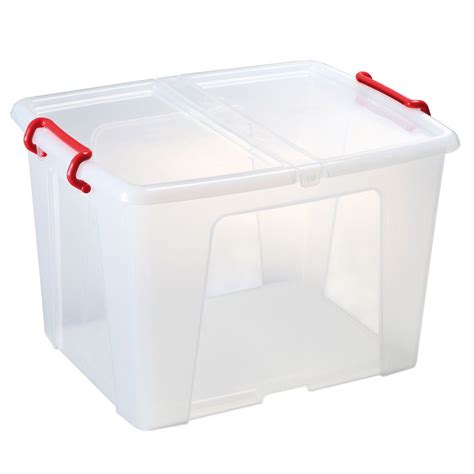 storage boxes with lids staples